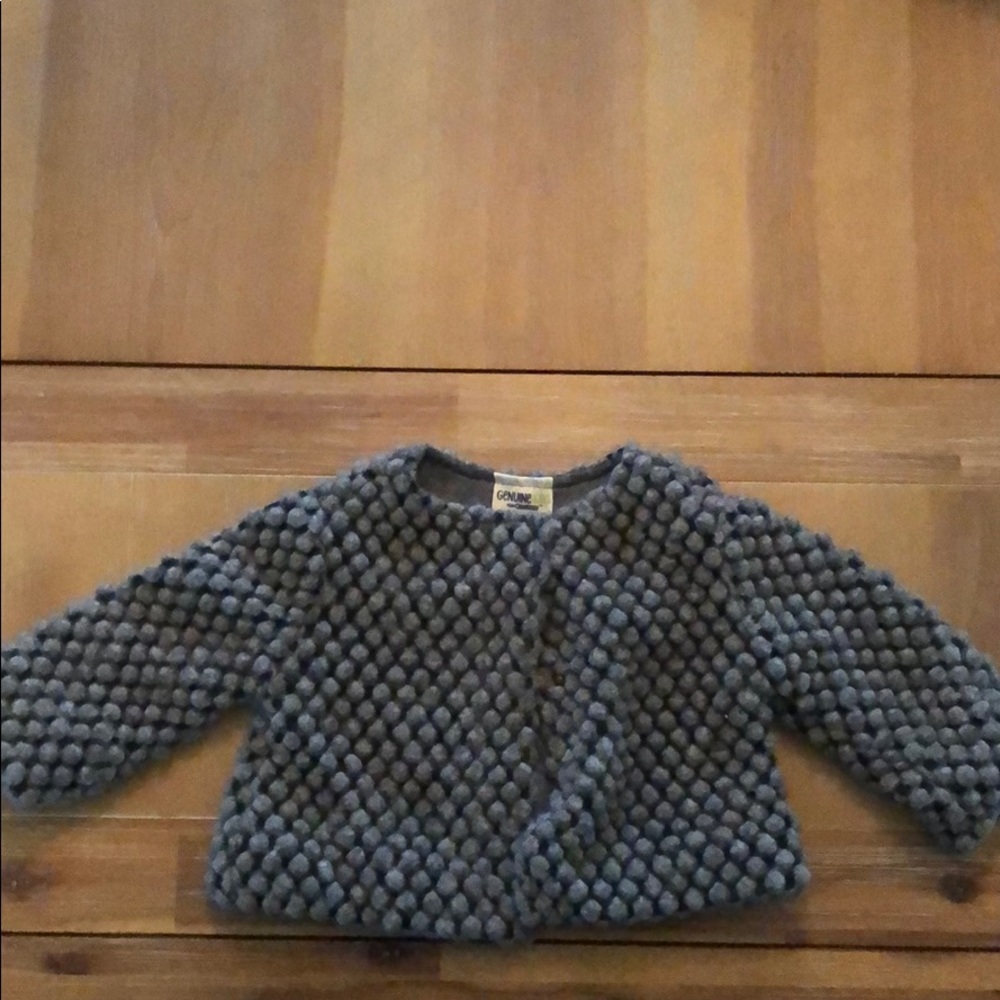 Toddler wool coat